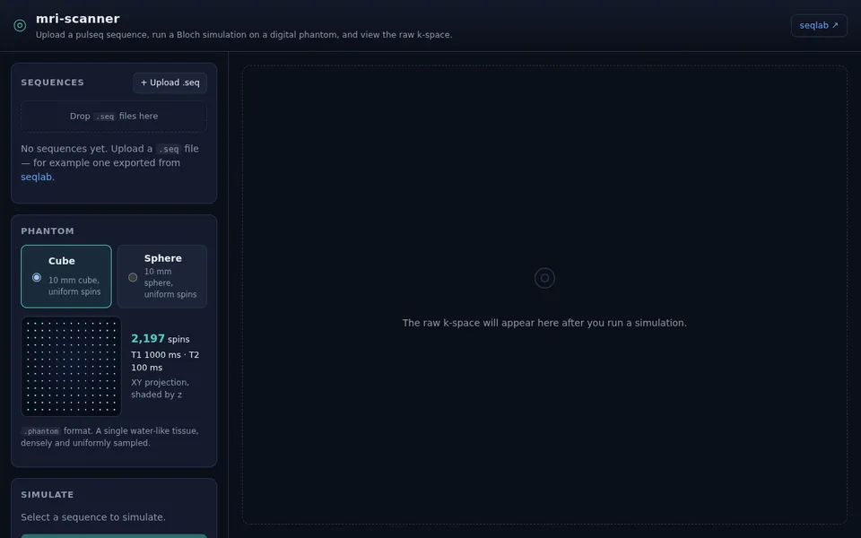 Screenshot of concept-collection.github.io/mri-scanner