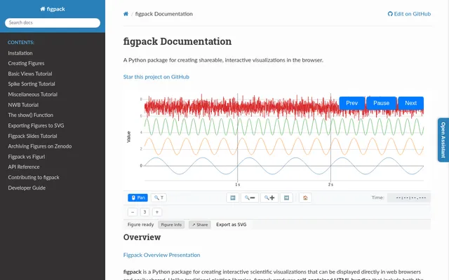 Screenshot of Figpack